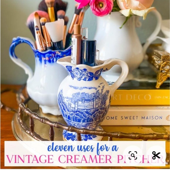 Vintage Imperial Glass Co. Leaded Crystal Hob Star Creamer Completer Piece - Picture 2 of 11